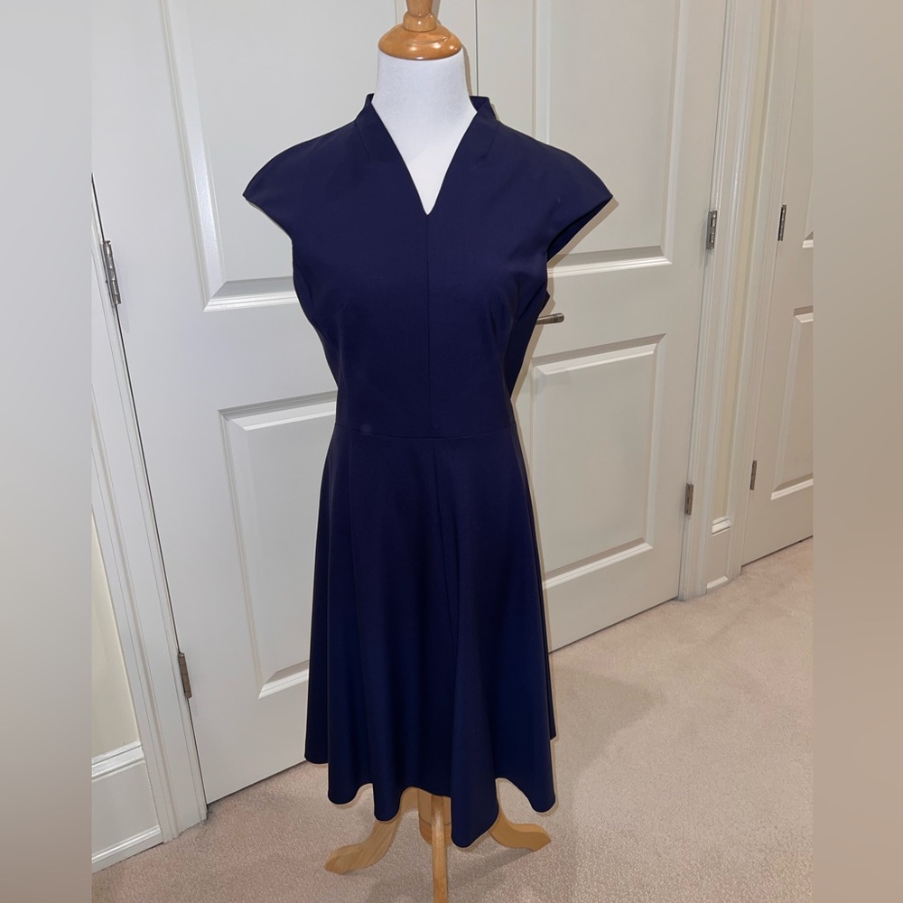 MM Lafleur Ruth Dress Deep Indigo
